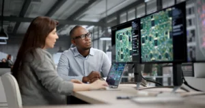 How do technology professionals stay updated with industry trends?